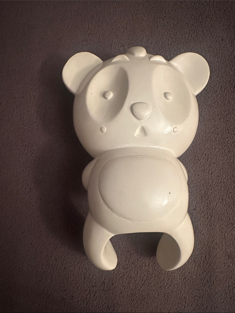 White Ceramic Panda 🐼 Cuff Paperweight